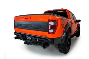 Ford Raptor Bumper - Rear - Addictive Desert Designs - Bomber - Hammer Black - `21-`27 Ford Raptor Bumper - Rear - Addictive Desert Designs - Bomber - Hammer Black - `21-`27